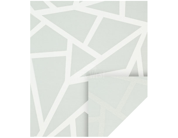 Designrollo Capri bílá s dekorativním potiskem